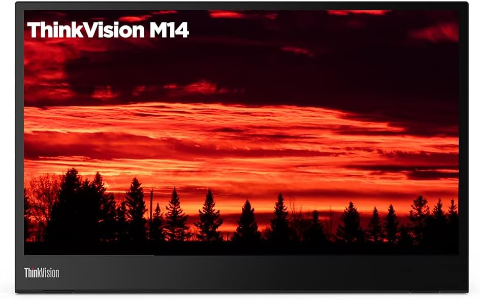 lenovo thinkvision m14 full hd monitor review