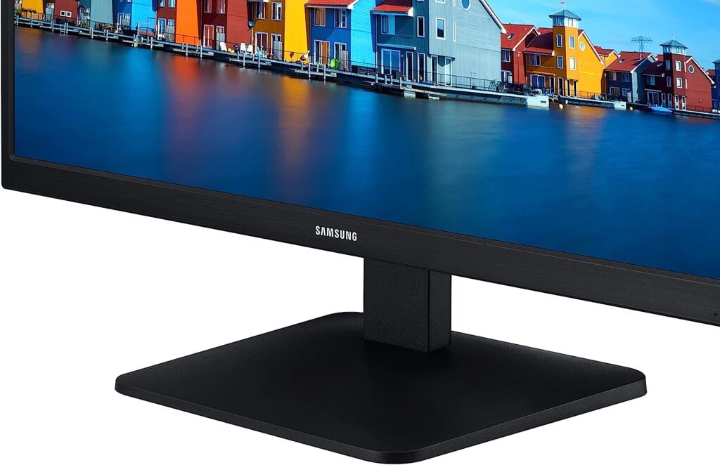 SAMSUNG S33A Series 24-Inch FHD 1080p Computer Monitor, HDMI, VA Panel, Eye Saver Mode, Game Mode (LS24A338NHNXZA), Black