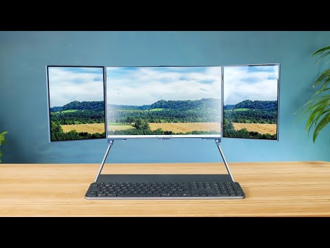 how to create a triple screen laptop detailed demonstration and tutorial 1