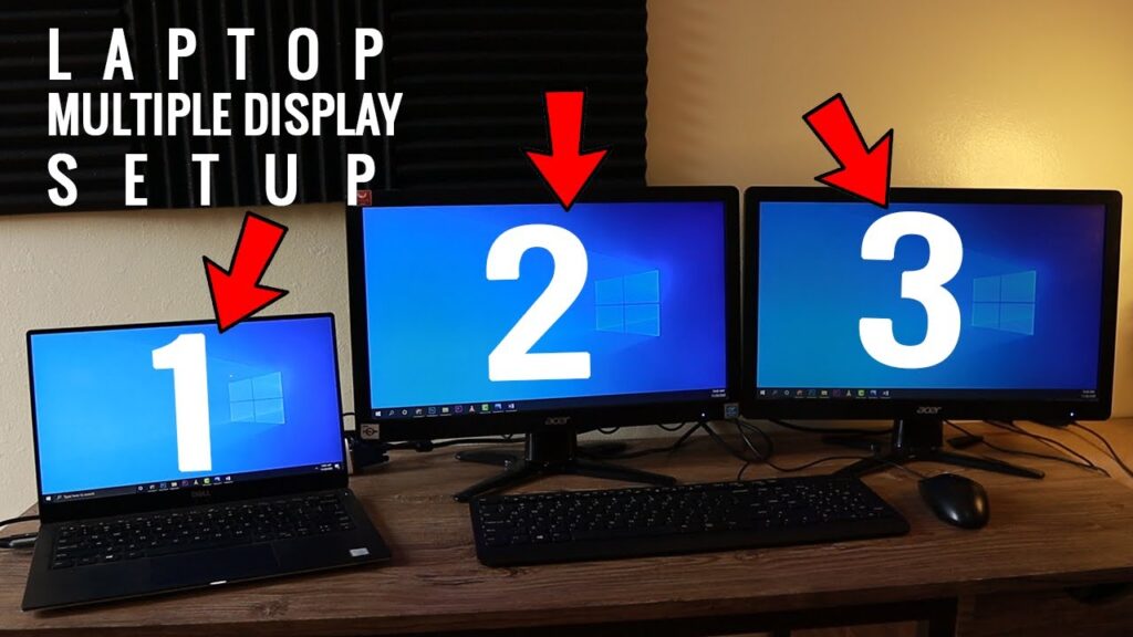 How to Setup Multiple Displays on a Laptop