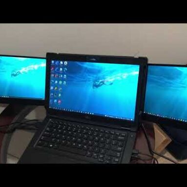 TeamGee Portable Monitor for Laptop 12” Full HD IPS Display
