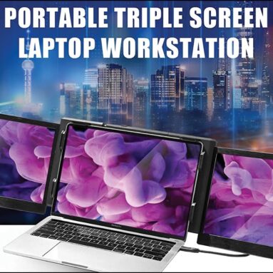The OFIYAA P2 PRO Triple Portable Monitor: A Laptop Screen Extender with Dual Monitor Setup